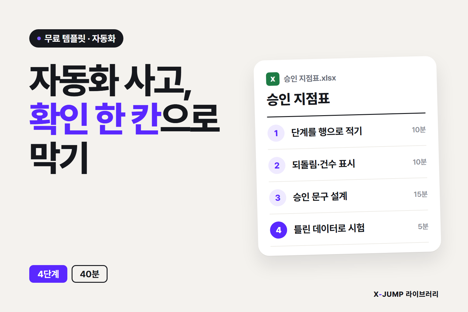 자동화가 틀린 걸 전부에게 보냈다면