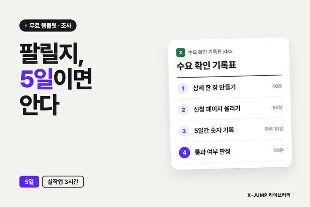 이게 팔릴지부터 모르겠을 때