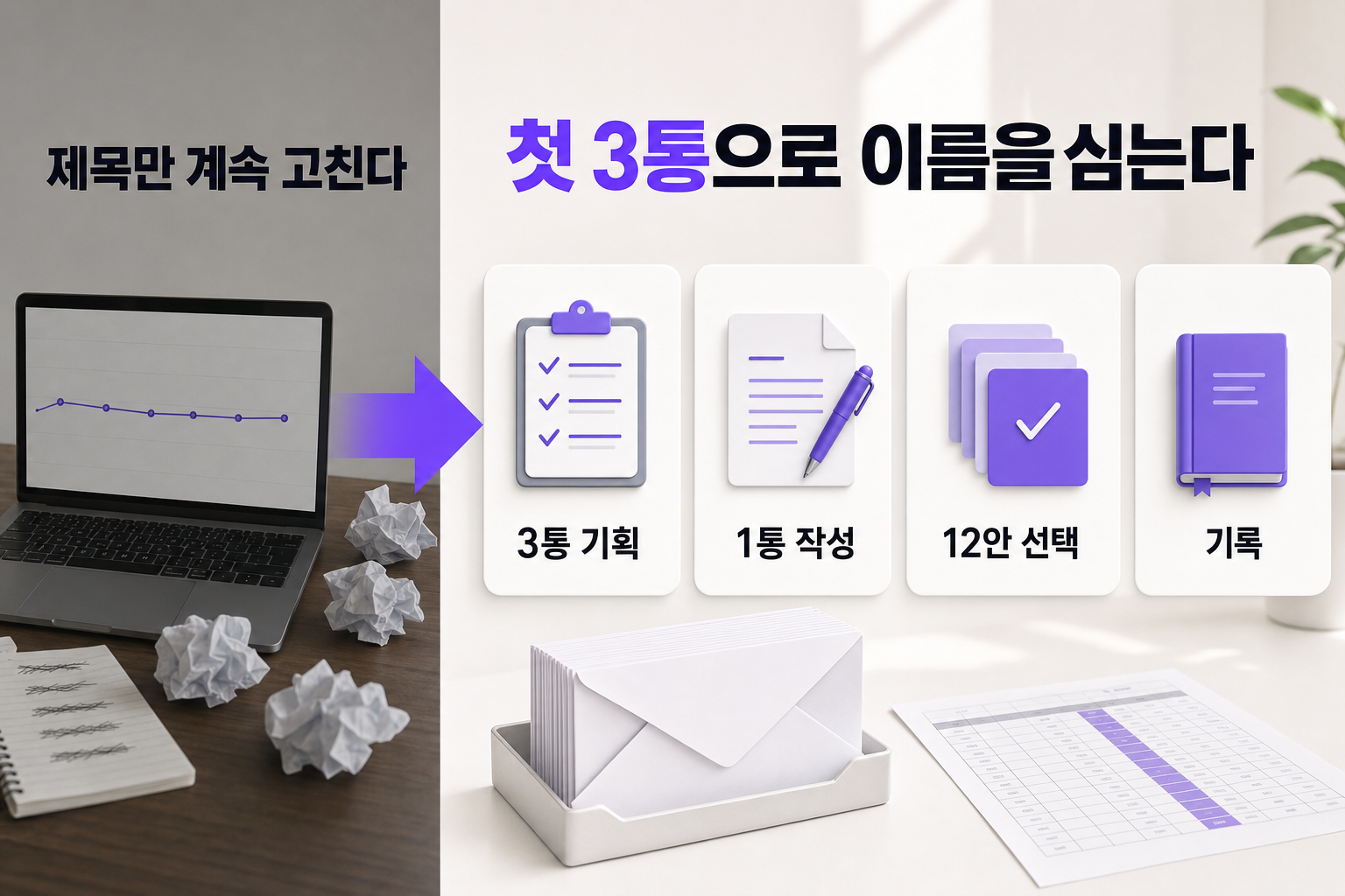 이메일을 보내도 안 열릴 때 — 문제와 해결을 한 장으로 정리한 인포그래픽