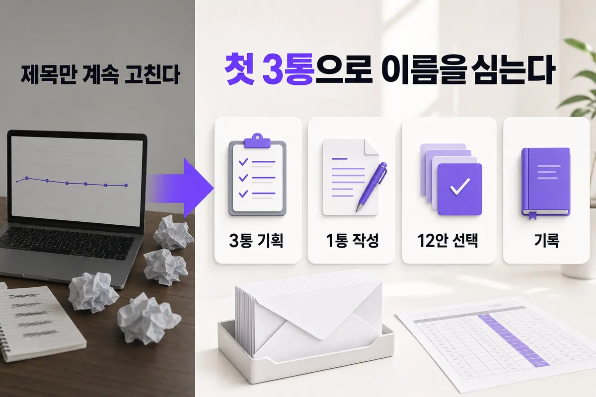 이메일을 보내도 안 열릴 때 — 문제와 해결을 한 장으로 정리한 인포그래픽