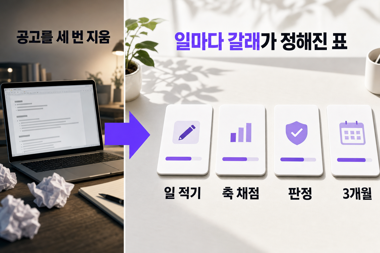 사람을 쓸지 외주를 줄지 못 정할 때 — 문제와 해결을 한 장으로 정리한 인포그래픽