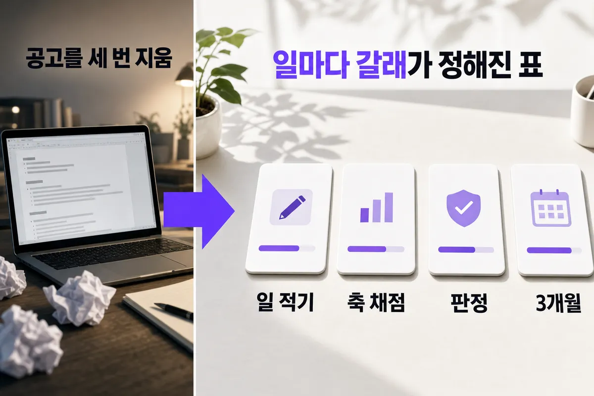 사람을 쓸지 외주를 줄지 못 정할 때 — 문제와 해결을 한 장으로 정리한 인포그래픽