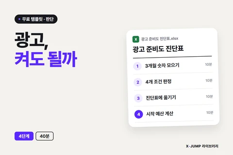 광고를 돌려야 할지 모르겠을 때