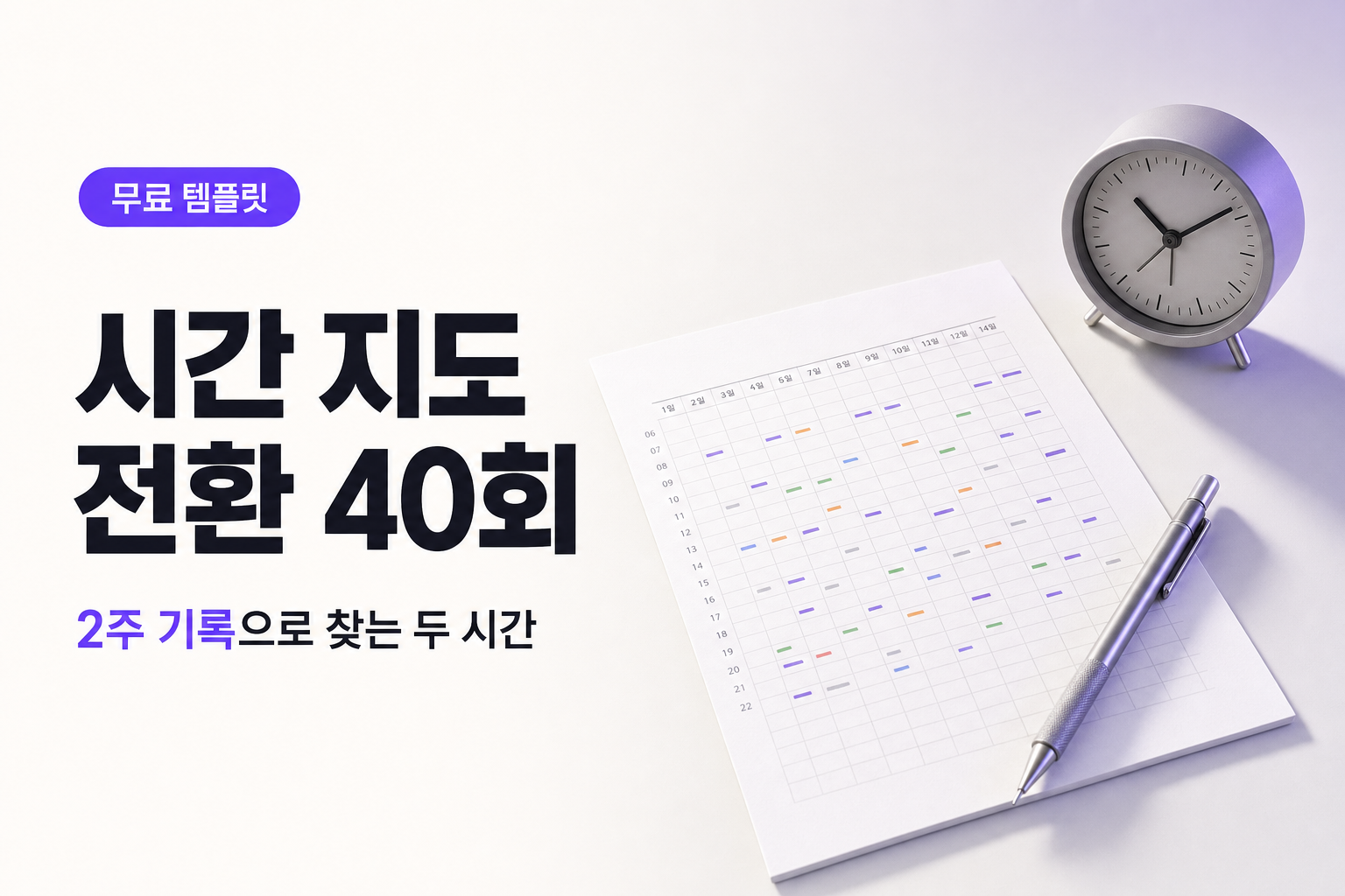 하루가 다 갔는데 한 게 없을 때