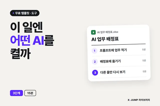 클로드·제미나이·챗지피티, 이 일엔 뭘 켜야 하나